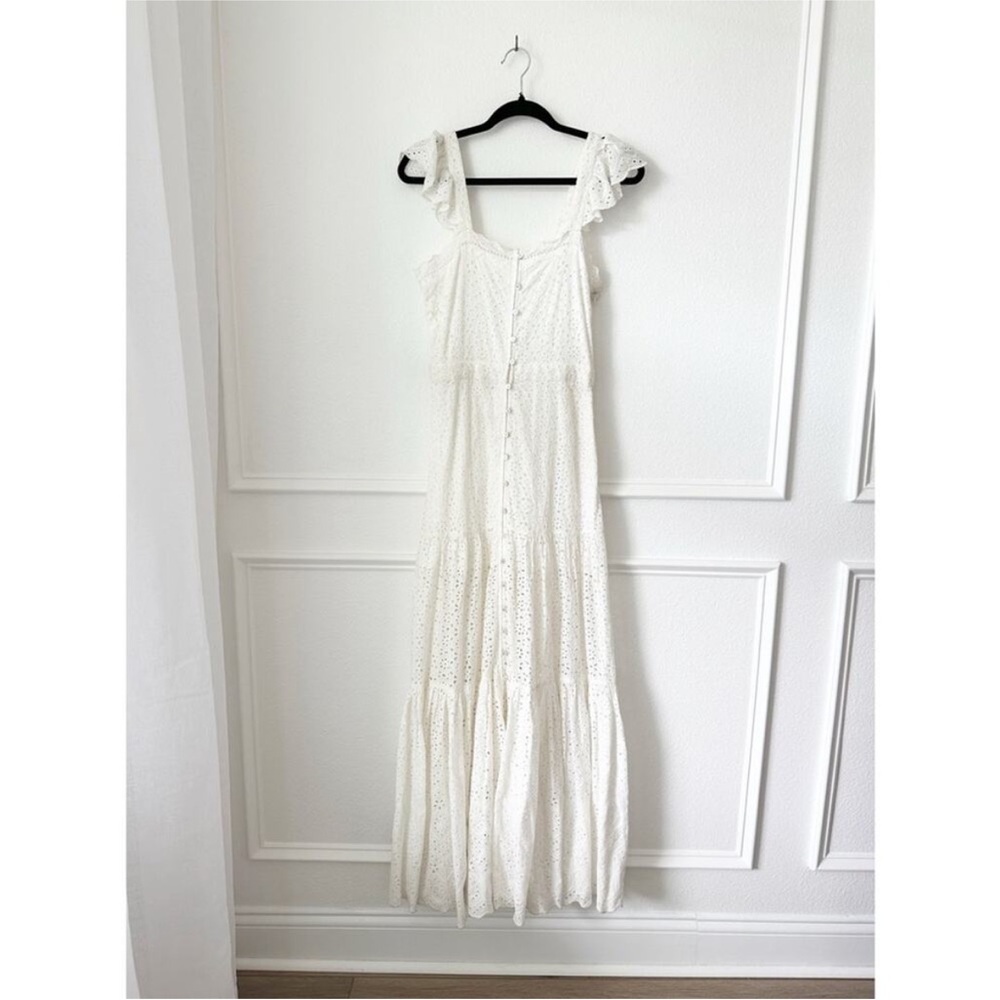 NWT Veronica Beard Aislin Eyelet Maxi Dress - size 2 - Picture 6 of 12